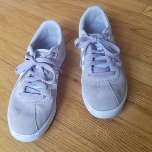 Adidas Sneakers Tennis Shoes Light Pink Mauve Sz 8